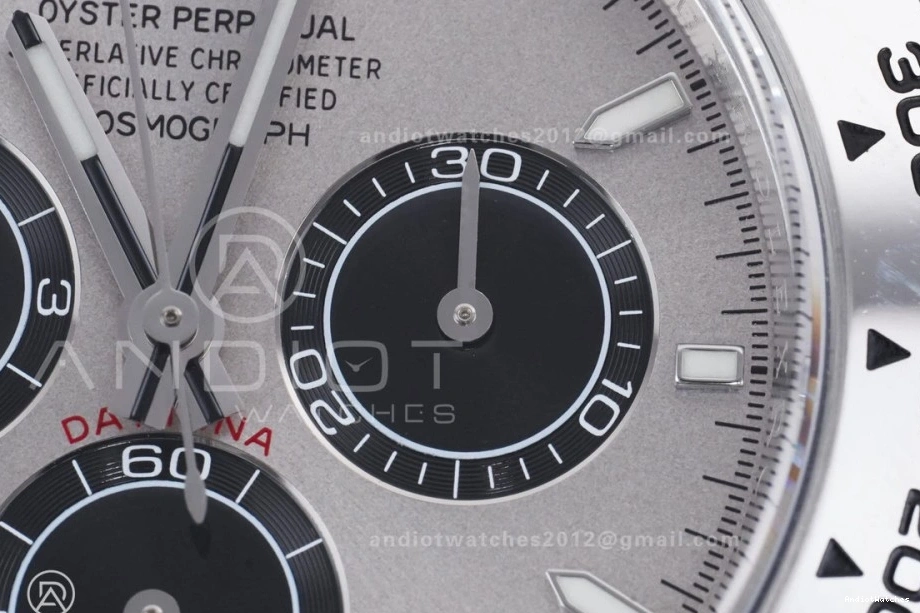 792 1:1 DD Clean Bracelet Dial Gray SS 126509 Best SmoothTexture Daytona Edition on 904L 904L 0323